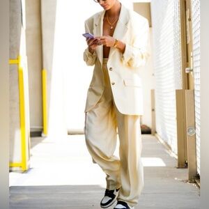 Oversized Tailored Blazer - SZ L